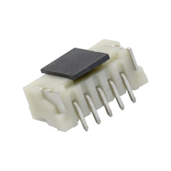 Pitch 2.00mm 180°卧式单排带扣带定位柱 SMT型 Wafer