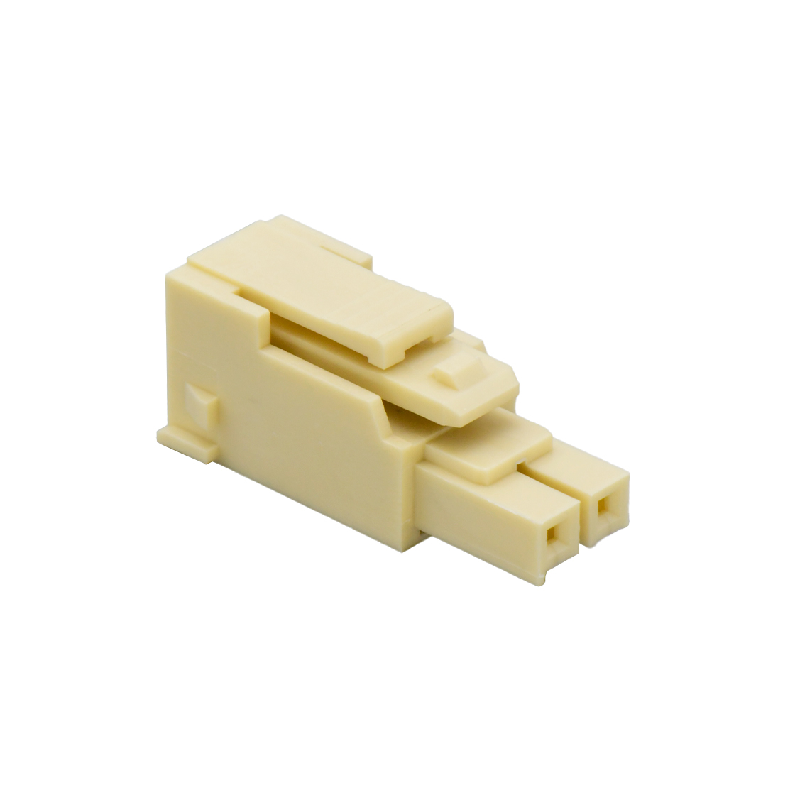 Type B Key Pitch 3.50mm 180°TPA Type,B KEY 单排 Male Housing 02Pin 本色 PA4T UL94V-0 ...